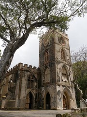 Wall Mural - . John’s Parish Church, Barbados The oldest church in Barbados with an old cemetery at the back and stunning view of the East Coast.