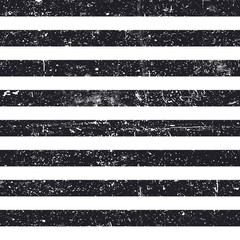 Aufkleber - Black textured lines seamless pattern. Stripes vintage pattern. Abstract retro background
