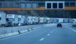 LKW Stau auf der Brennerautobahn