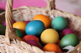 Fototapeta Tulipany - Easter eggs