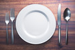 © Who is Danny - Empty plate and cutlery