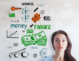 Wall Mural - Finance concept