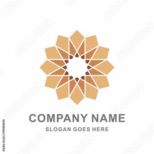 Geometric Circular Spirograph Motif Pattern Flower Morocco