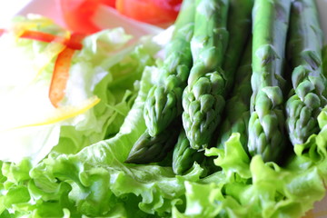 Poster - アスパラサラダ　Asparagus salad