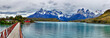 Lake Pehoe at Torres del Paine N.P. (Patagonia, Chile) 