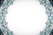 © mariyakuprevich - white background with round pattern on the sides