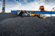© ako-photography - Work in port coal transshipment terminal.