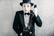 © Nomad_Soul - Pantomime actor performing with retro telephone