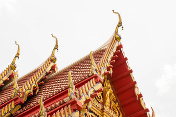 beauty roof of buddhist