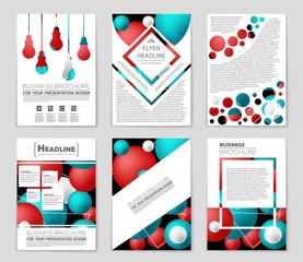 Abstract vector layout background set. For art template design, list, front page, mockup brochure theme style, banner, idea, cover, booklet, print, flyer, book, blank, card, ad, sign, sheet,, a4