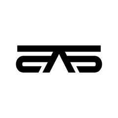 Wall Mural - letter s and a logo vector.