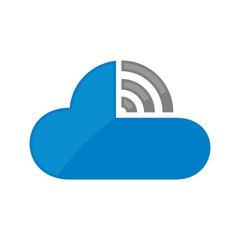 Poster - cloud logo vector