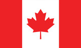 Fototapeta  - vector of canada flag