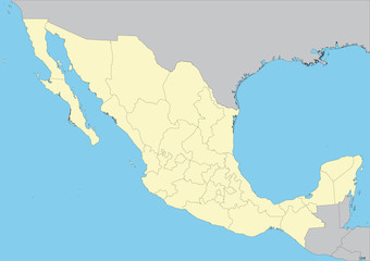  Map of Mexico