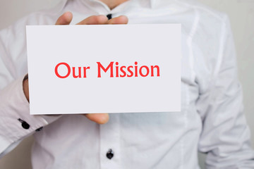 Sticker - Our mission