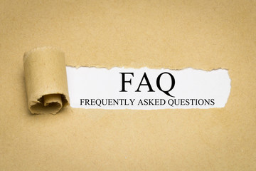 Canvas Print - FAQ (Frequently Asked Questions)