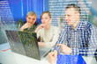 © Nichizhenova Elena - Three coworkers in office
