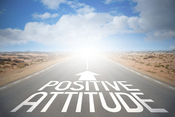 road concept - positive attitude