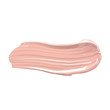 Cosmetic liquid foundation cream smudge smear strokes. Make up smear isolated on white background.