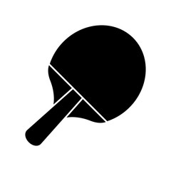 Poster - racket ping pong sport image pictogram vector illustration ep 10