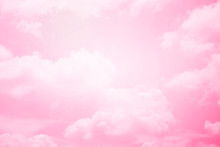 Fantasy Soft Cloud With Pastel Gradient Color, Nature Abstract Background