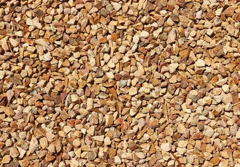 Wall Mural - stones and dried leaves texture background