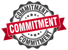 commitment stamp. sign. seal