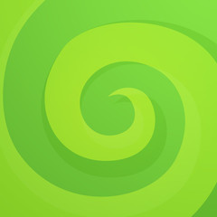 Poster - Green Abstract Twirl Background