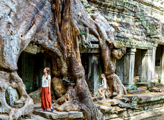 Preah Khan jungle temple