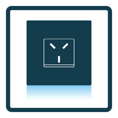 Sticker - Israel electrical socket icon