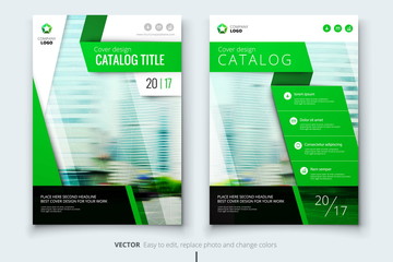 Wall Mural - corporate business annual report cover, brochure or flyer design. leaflet presentation. catalog with