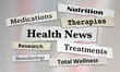 © iQoncept - Health News Headlines Newspaper Reports 3d Illustration