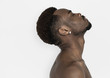 © Rawpixel.com - African Man Bare Chest Chin Up Side View Portrait