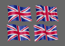 Waving Flag Of The United Kingdom