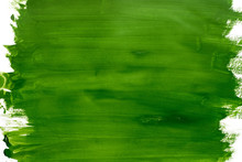 Green Painted Background Texture