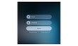 © ShootPro - Login form for web site in flat style