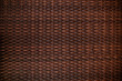 Old Wicker Texture, Weathered Brown Background Pattern