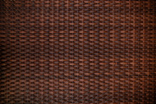 Old Wicker Texture, Weathered Brown Background Pattern