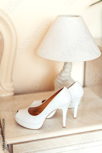 next white heels