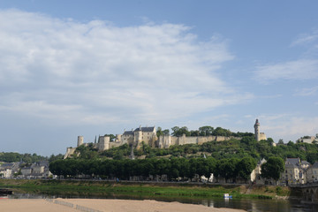 Canvas Print - Chinon an der Loire, Frankreich