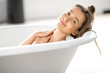 © rh2010 - Close-up portrait of a young woman relaxing in the bathtube