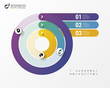 Pie Chart Circle Graph. Modern Infographics Design Template