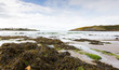 Wide angle view of Cemaes Bay in Anglesey, North Wales