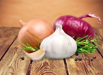 Wall Mural - Garlic.