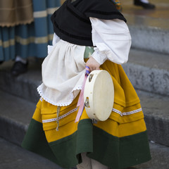 Asturias traditional costume