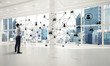 © adam121 - Networking and social communication concept as effective point f