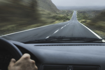 driving car - pov