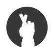 © djvstock - Hand gesturing symbol icon vector illustration graphic design