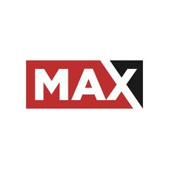 Wall Mural - max logo vector.