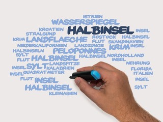 Poster - Halbinsel